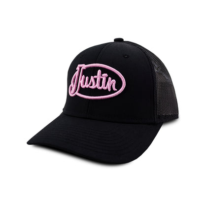 GORRA VAQUERA JUSTIN BOOTS BLACK