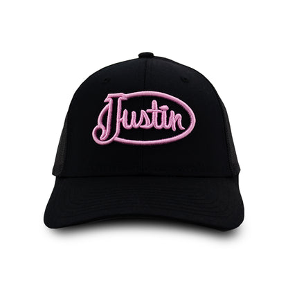 GORRA VAQUERA JUSTIN BOOTS BLACK